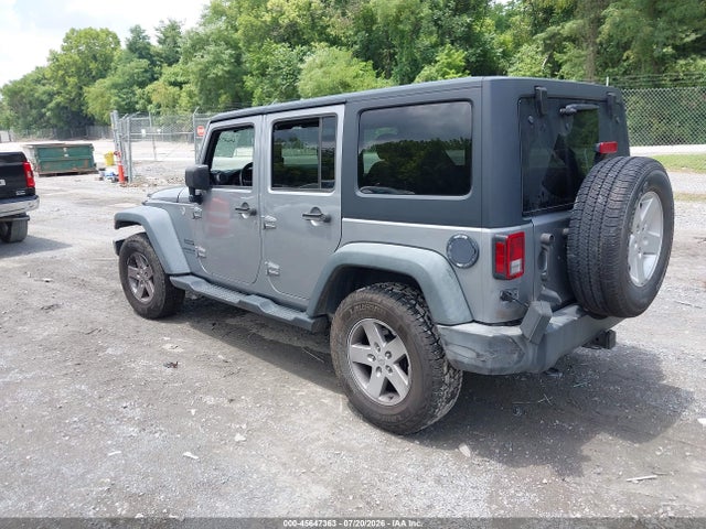 45647363 :رقم المزاد ، 1C4BJWDG6HL521511 vin ، 2017 Jeep Wrangler Unlimited Sport مزاد بيع