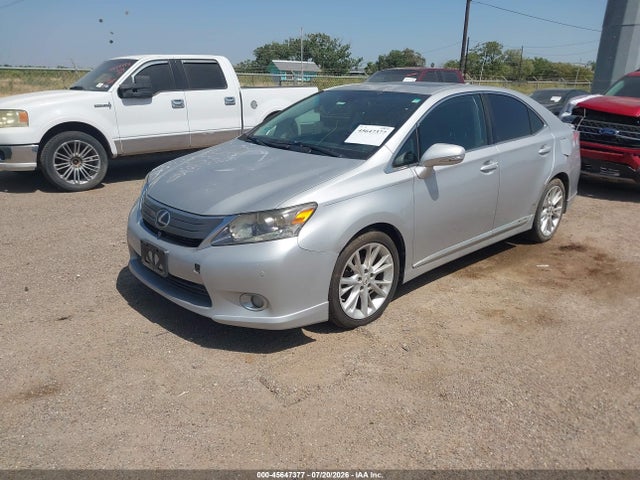 2010 Lexus Hs 250h Premium მანქანა იყიდება აუქციონზე, vin: JTHBB1BA6A2010602, აუქციონის ნომერი: 45647377