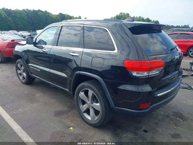 2015 Jeep Grand Cherokee Limited მანქანა იყიდება აუქციონზე, vin: 1C4RJEBG7FC174926, აუქციონის ნომერი: 45647411