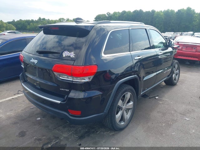 2015 Jeep Grand Cherokee Limited მანქანა იყიდება აუქციონზე, vin: 1C4RJEBG7FC174926, აუქციონის ნომერი: 45647411