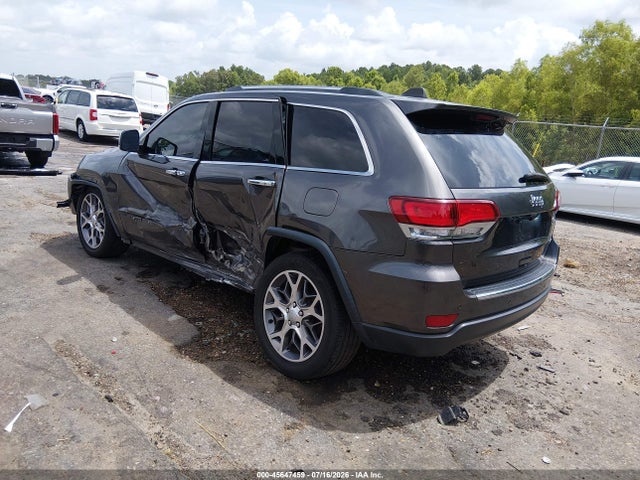 Продажа на аукционе авто 2021 Jeep Grand Cherokee Limited 4x2, vin: 1C4RJEBG3MC596835, номер лота: 45647459