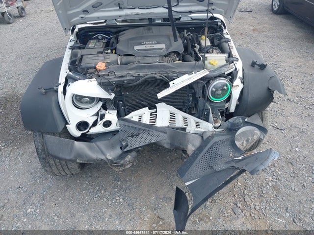 45647481 :رقم المزاد ، 1C4BJWDG8HL671474 vin ، 2017 Jeep Wrangler Unlimited Sport مزاد بيع