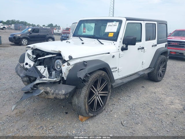 45647481 :رقم المزاد ، 1C4BJWDG8HL671474 vin ، 2017 Jeep Wrangler Unlimited Sport مزاد بيع