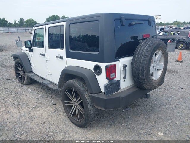 45647481 :رقم المزاد ، 1C4BJWDG8HL671474 vin ، 2017 Jeep Wrangler Unlimited Sport مزاد بيع