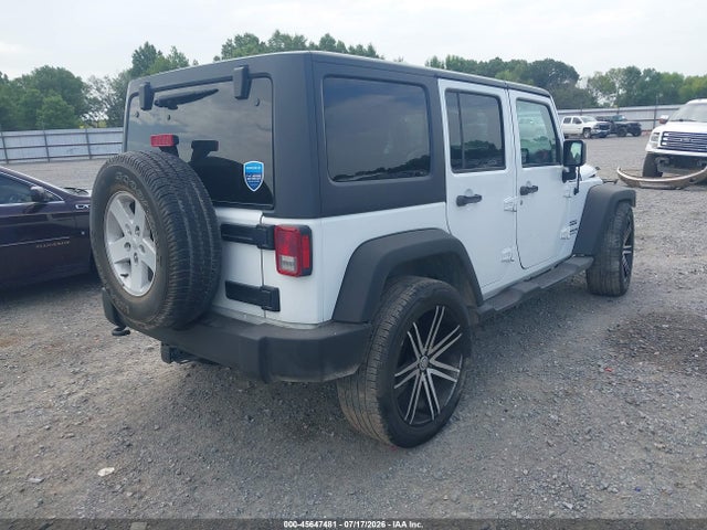 45647481 :رقم المزاد ، 1C4BJWDG8HL671474 vin ، 2017 Jeep Wrangler Unlimited Sport مزاد بيع
