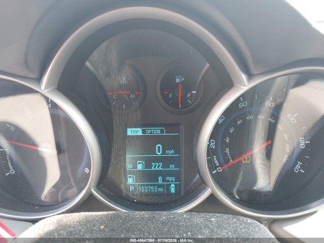 1G1PC5SBXE7400348 Chevrolet Cruze 1lt Auto