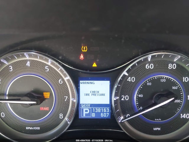 Aukcja sprzedaży 2011 Infiniti Qx56, vin: JN8AZ2NF8B9504155, numer aukcji: 45647630