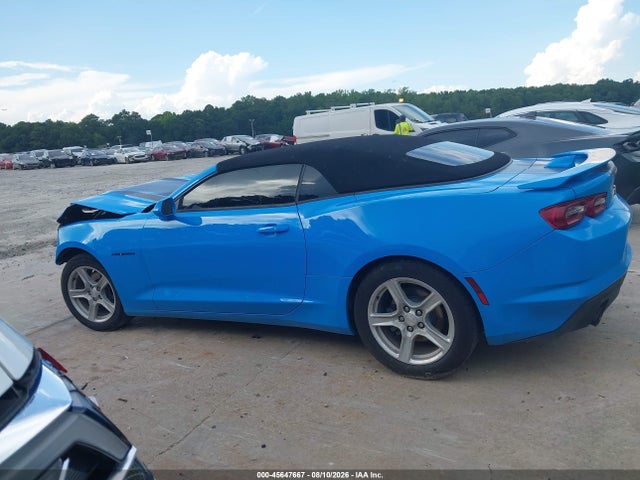 2022 Chevrolet Camaro Rwd  1lt მანქანა იყიდება აუქციონზე, vin: 1G1FA3DX8N0127188, აუქციონის ნომერი: 45647667