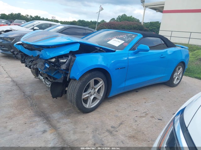 2022 Chevrolet Camaro Rwd  1lt მანქანა იყიდება აუქციონზე, vin: 1G1FA3DX8N0127188, აუქციონის ნომერი: 45647667