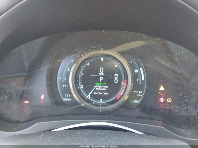 45647726 :رقم المزاد ، JTHC81D28K5037454 vin ، 2019 Lexus Is 300 مزاد بيع