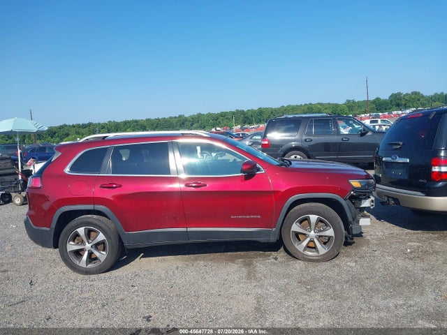 Продаж на аукціоні авто 2019 Jeep Cherokee Limited 4x4, vin: 1C4PJMDX2KD253004, номер лоту: 45647728