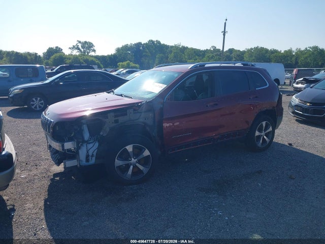 Продаж на аукціоні авто 2019 Jeep Cherokee Limited 4x4, vin: 1C4PJMDX2KD253004, номер лоту: 45647728