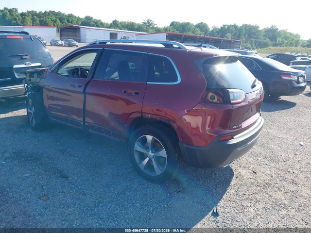 Продаж на аукціоні авто 2019 Jeep Cherokee Limited 4x4, vin: 1C4PJMDX2KD253004, номер лоту: 45647728