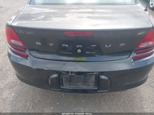 2006 Dodge Stratus Sxt მანქანა იყიდება აუქციონზე, vin: 1B3EL46X46N243686, აუქციონის ნომერი: 45647742