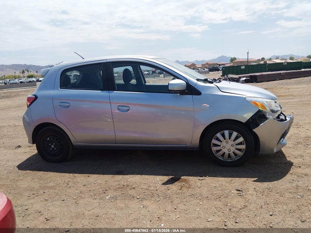 2022 Mitsubishi Mirage Es/le მანქანა იყიდება აუქციონზე, vin: ML32AUHJ6NH003300, აუქციონის ნომერი: 45647862