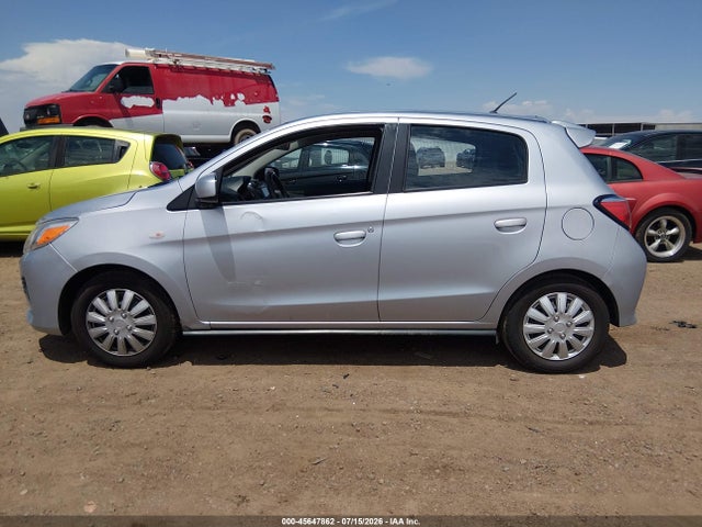 2022 Mitsubishi Mirage Es/le მანქანა იყიდება აუქციონზე, vin: ML32AUHJ6NH003300, აუქციონის ნომერი: 45647862