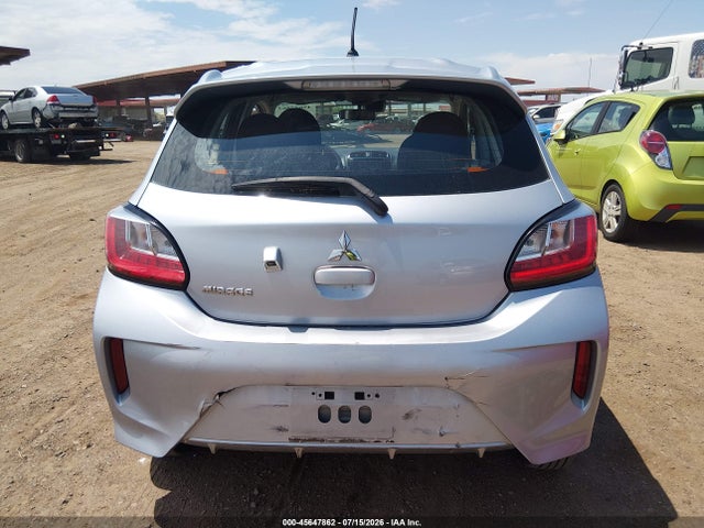 2022 Mitsubishi Mirage Es/le მანქანა იყიდება აუქციონზე, vin: ML32AUHJ6NH003300, აუქციონის ნომერი: 45647862