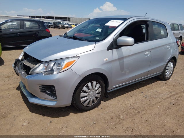 2022 Mitsubishi Mirage Es/le მანქანა იყიდება აუქციონზე, vin: ML32AUHJ6NH003300, აუქციონის ნომერი: 45647862