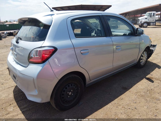 2022 Mitsubishi Mirage Es/le მანქანა იყიდება აუქციონზე, vin: ML32AUHJ6NH003300, აუქციონის ნომერი: 45647862