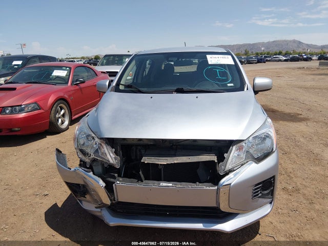 2022 Mitsubishi Mirage Es/le მანქანა იყიდება აუქციონზე, vin: ML32AUHJ6NH003300, აუქციონის ნომერი: 45647862