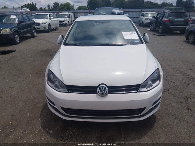 2016 Volkswagen Golf Tsi S 4-door მანქანა იყიდება აუქციონზე, vin: 3VW117AU5GM050618, აუქციონის ნომერი: 45647864