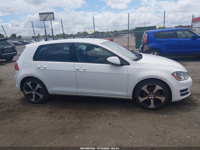 2016 Volkswagen Golf Tsi S 4-door მანქანა იყიდება აუქციონზე, vin: 3VW117AU5GM050618, აუქციონის ნომერი: 45647864