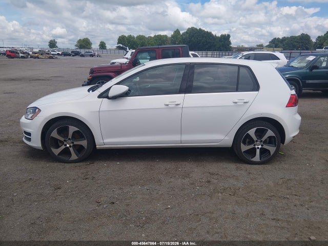 2016 Volkswagen Golf Tsi S 4-door მანქანა იყიდება აუქციონზე, vin: 3VW117AU5GM050618, აუქციონის ნომერი: 45647864