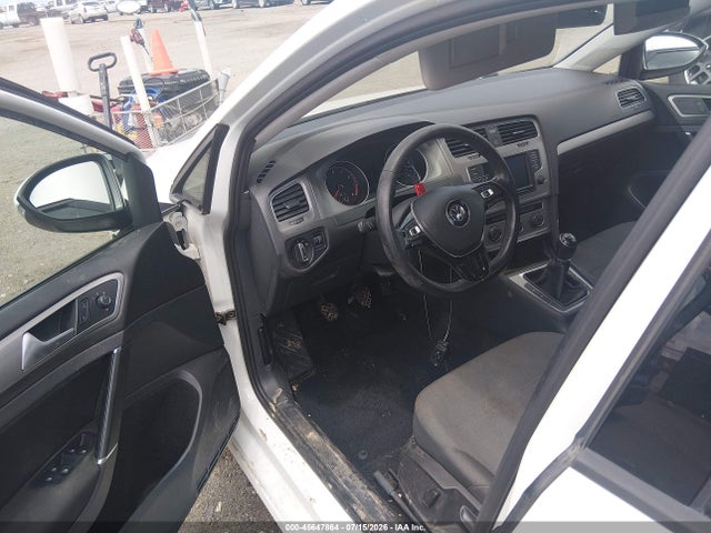2016 Volkswagen Golf Tsi S 4-door მანქანა იყიდება აუქციონზე, vin: 3VW117AU5GM050618, აუქციონის ნომერი: 45647864