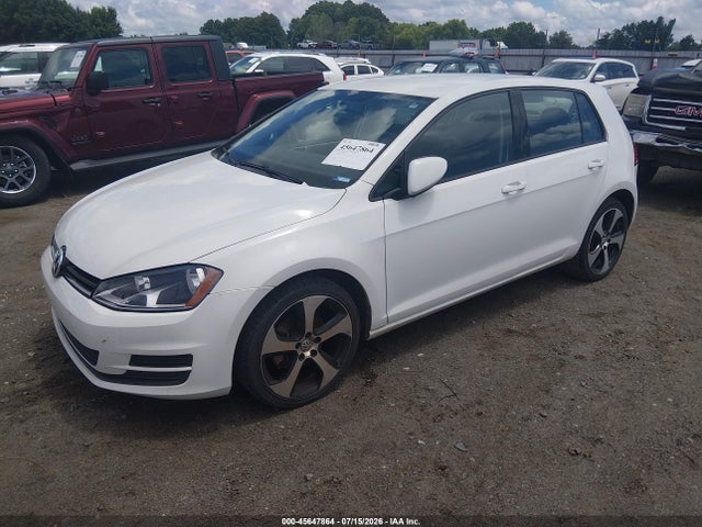 2016 Volkswagen Golf Tsi S 4-door მანქანა იყიდება აუქციონზე, vin: 3VW117AU5GM050618, აუქციონის ნომერი: 45647864