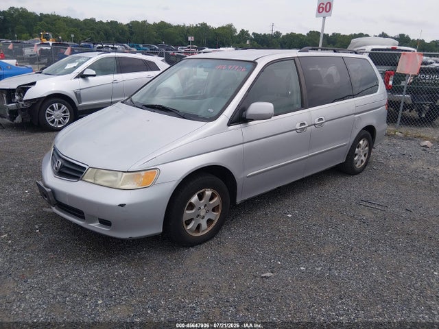 Продажа на аукционе авто 2002 Honda Odyssey Ex, vin: 2HKRL18642H554192, номер лота: 45647906