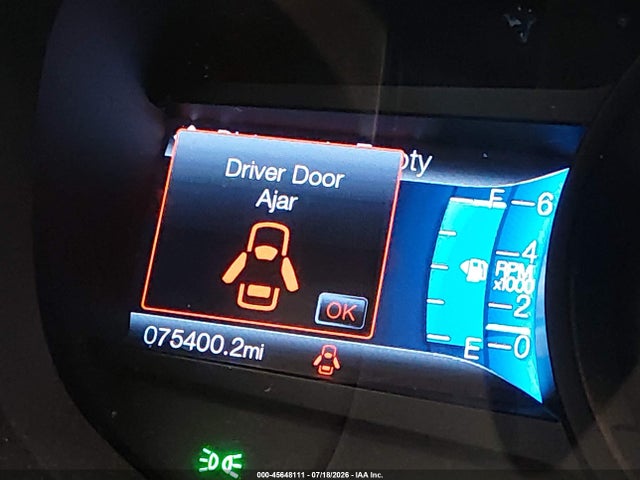 2016 Ford Edge Sport მანქანა იყიდება აუქციონზე, vin: 2FMPK4AP8GBB69747, აუქციონის ნომერი: 45648111