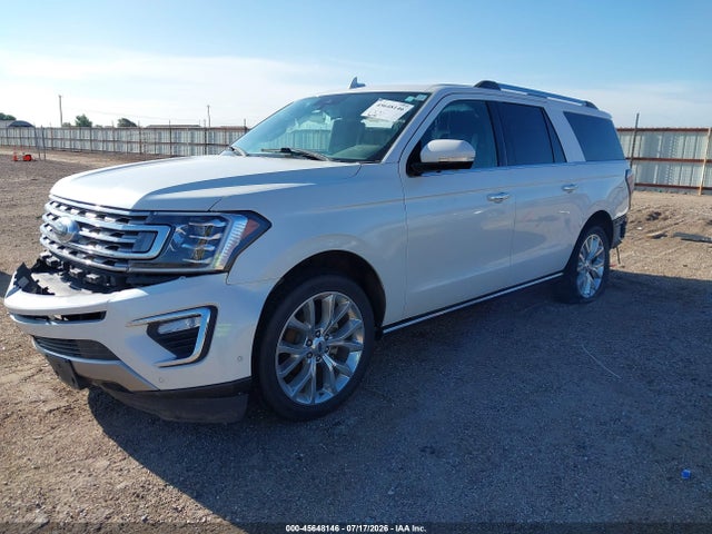 45648146 :رقم المزاد ، 1FMJK2AT6JEA59072 vin ، 2018 Ford Expedition Max Limited مزاد بيع