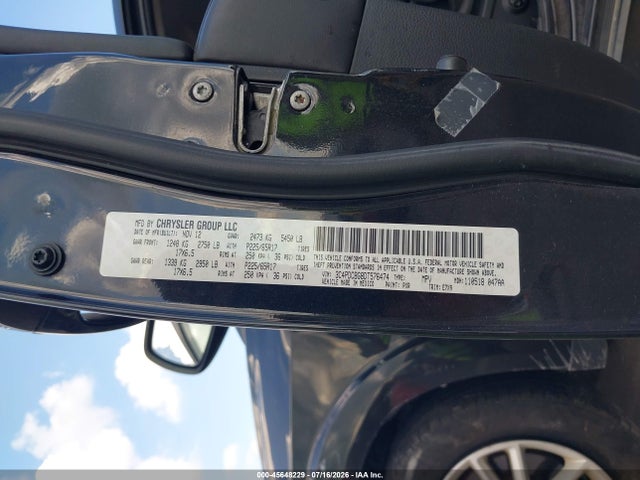 2013 Dodge Journey Sxt მანქანა იყიდება აუქციონზე, vin: 3C4PDCBG8DT576474, აუქციონის ნომერი: 45648229
