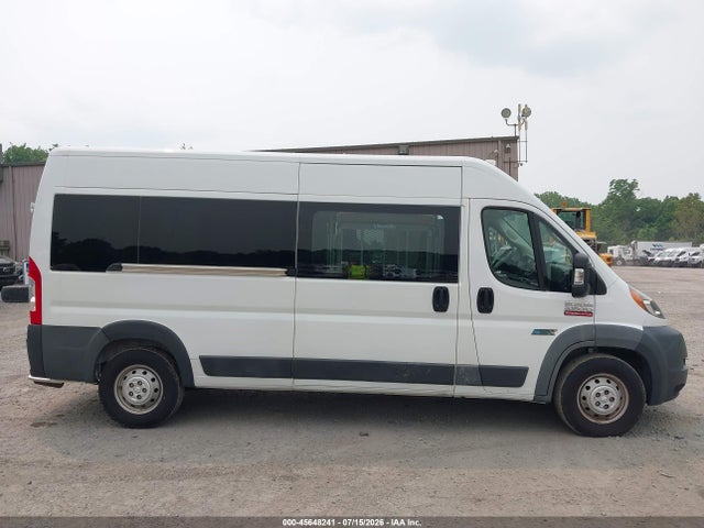 Продажа на аукционе авто 2018 Ram Promaster 2500 Window Van High Roof 159 Wb, vin: 3C7WRVPGXJE154730, номер лота: 45648241