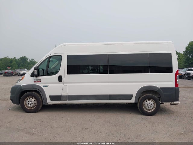 Продажа на аукционе авто 2018 Ram Promaster 2500 Window Van High Roof 159 Wb, vin: 3C7WRVPGXJE154730, номер лота: 45648241