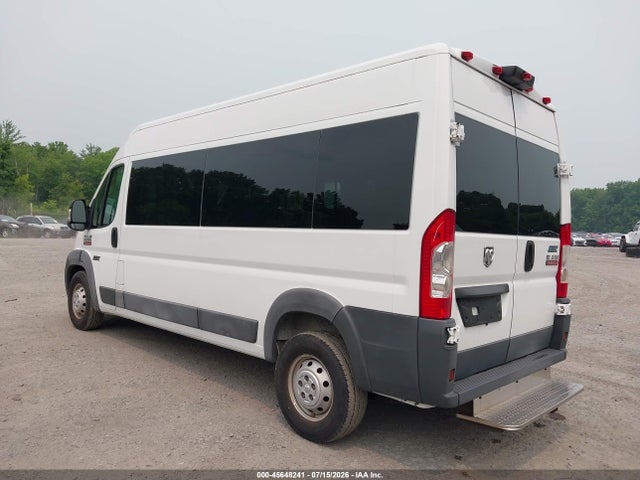 Продажа на аукционе авто 2018 Ram Promaster 2500 Window Van High Roof 159 Wb, vin: 3C7WRVPGXJE154730, номер лота: 45648241