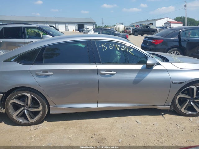 45648242 :رقم المزاد ، 1HGCV1F34JA254071 vin ، 2018 Honda Accord Sport مزاد بيع