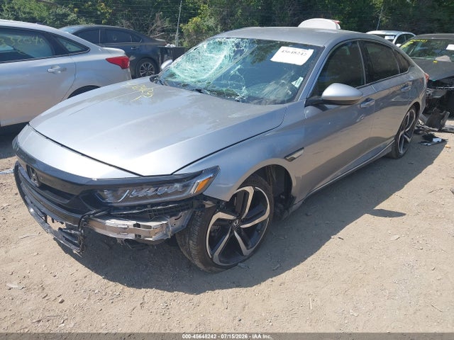 45648242 :رقم المزاد ، 1HGCV1F34JA254071 vin ، 2018 Honda Accord Sport مزاد بيع