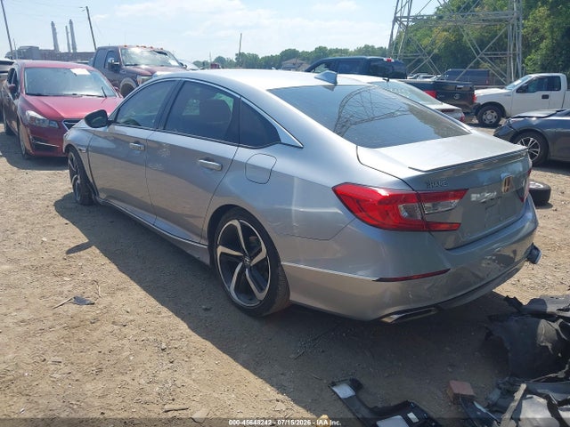 45648242 :رقم المزاد ، 1HGCV1F34JA254071 vin ، 2018 Honda Accord Sport مزاد بيع