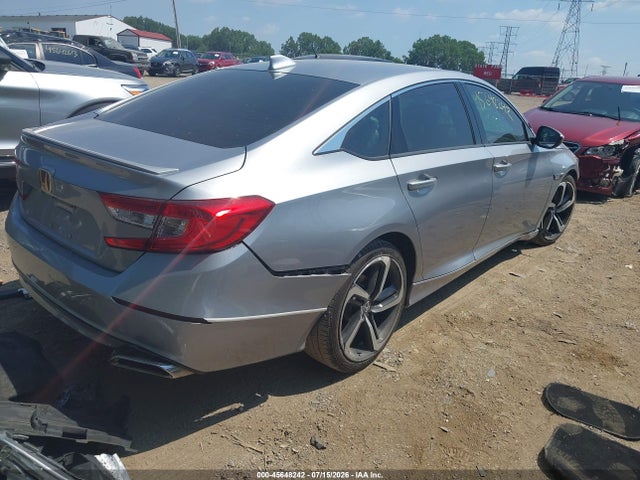 45648242 :رقم المزاد ، 1HGCV1F34JA254071 vin ، 2018 Honda Accord Sport مزاد بيع