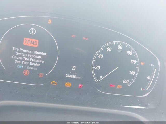 45648242 :رقم المزاد ، 1HGCV1F34JA254071 vin ، 2018 Honda Accord Sport مزاد بيع