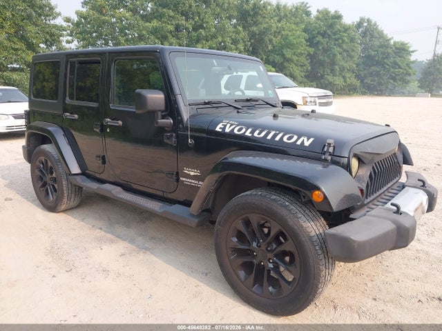 2012 Jeep Wrangler Unlimited Sahara მანქანა იყიდება აუქციონზე, vin: 1C4HJWEG7CL209280, აუქციონის ნომერი: 45648382