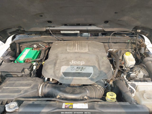 2012 Jeep Wrangler Unlimited Sahara მანქანა იყიდება აუქციონზე, vin: 1C4HJWEG7CL209280, აუქციონის ნომერი: 45648382