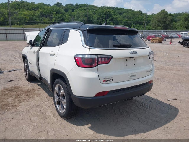 45648414 :رقم المزاد ، 3C4NJDCB3JT437275 vin ، 2018 Jeep Compass Limited 4x4 مزاد بيع