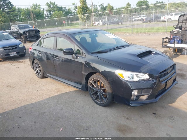 2017 Subaru Wrx Premium მანქანა იყიდება აუქციონზე, vin: JF1VA1E61H8806390, აუქციონის ნომერი: 45648413
