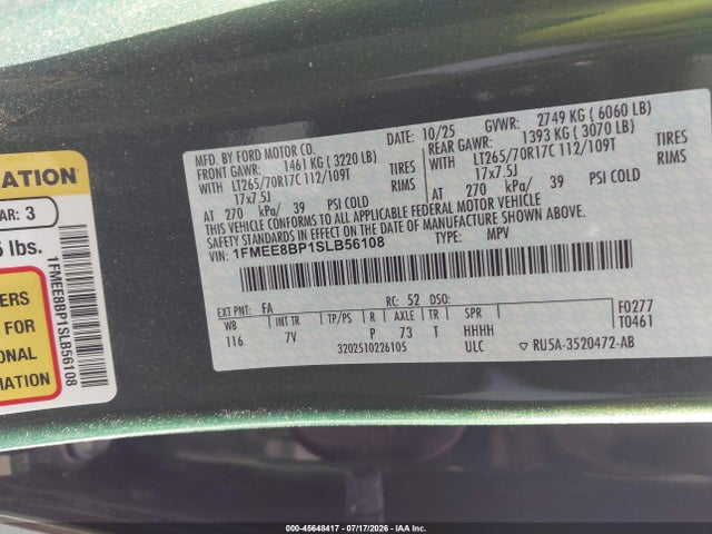 Ford Bronco Outer Banks 2025 1FMEE8BP1SLB56108 Image 9