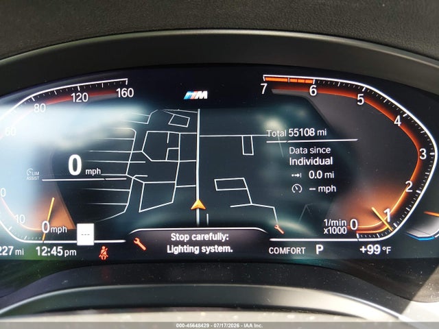 45648429 :رقم المزاد ، 5UX43DP02N9K29948 vin ، 2022 Bmw X3 Sdrive30i مزاد بيع