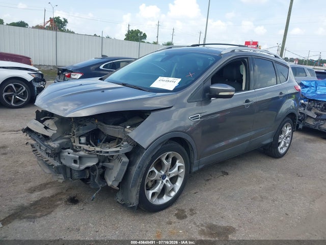 2014 Ford Escape Titanium მანქანა იყიდება აუქციონზე, vin: 1FMCU0J9XEUA61737, აუქციონის ნომერი: 45648491