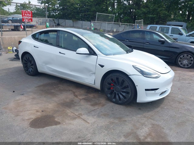 45648497 :رقم المزاد ، 5YJ3E1EC0PF472315 vin ، 2023 Tesla Model 3 Performance Dual Motor All-wheel Drive مزاد بيع