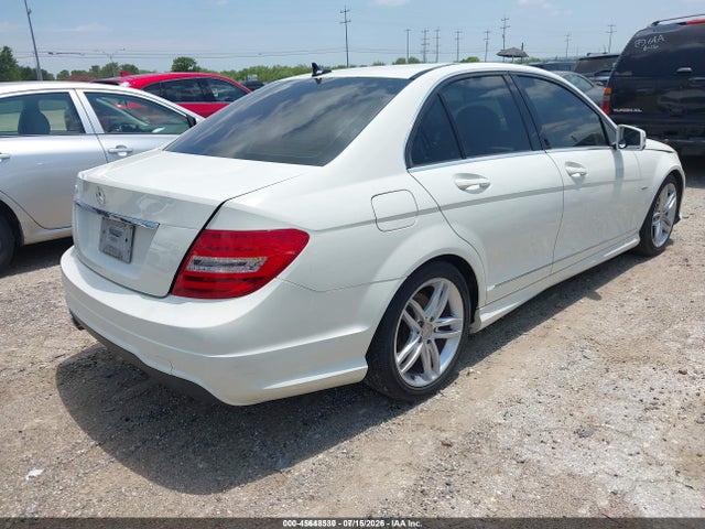 45648530 :رقم المزاد ، WDDGF4HB4CR235078 vin ، 2012 Mercedes-benz C 250 Luxury/sport مزاد بيع